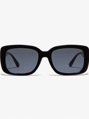 Michael Kors Black Oversized Square Sunglasses for Women